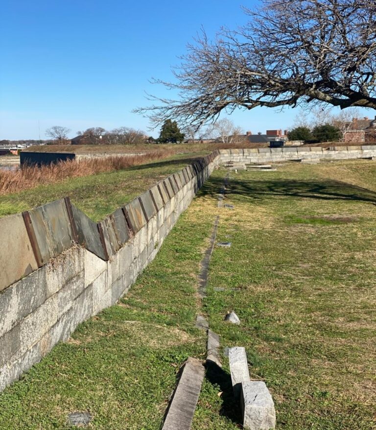 pet cemetery on Fort Monroe