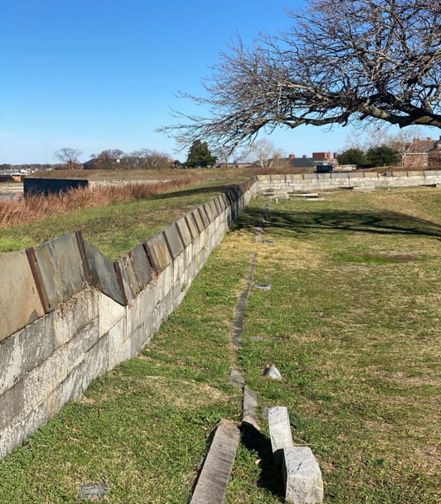 pet cemetery on Fort Monroe