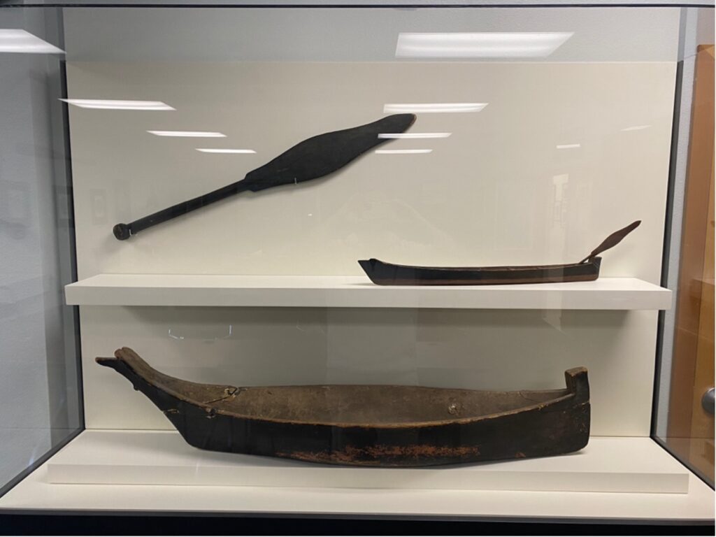 Model Canoes from Port Gamble