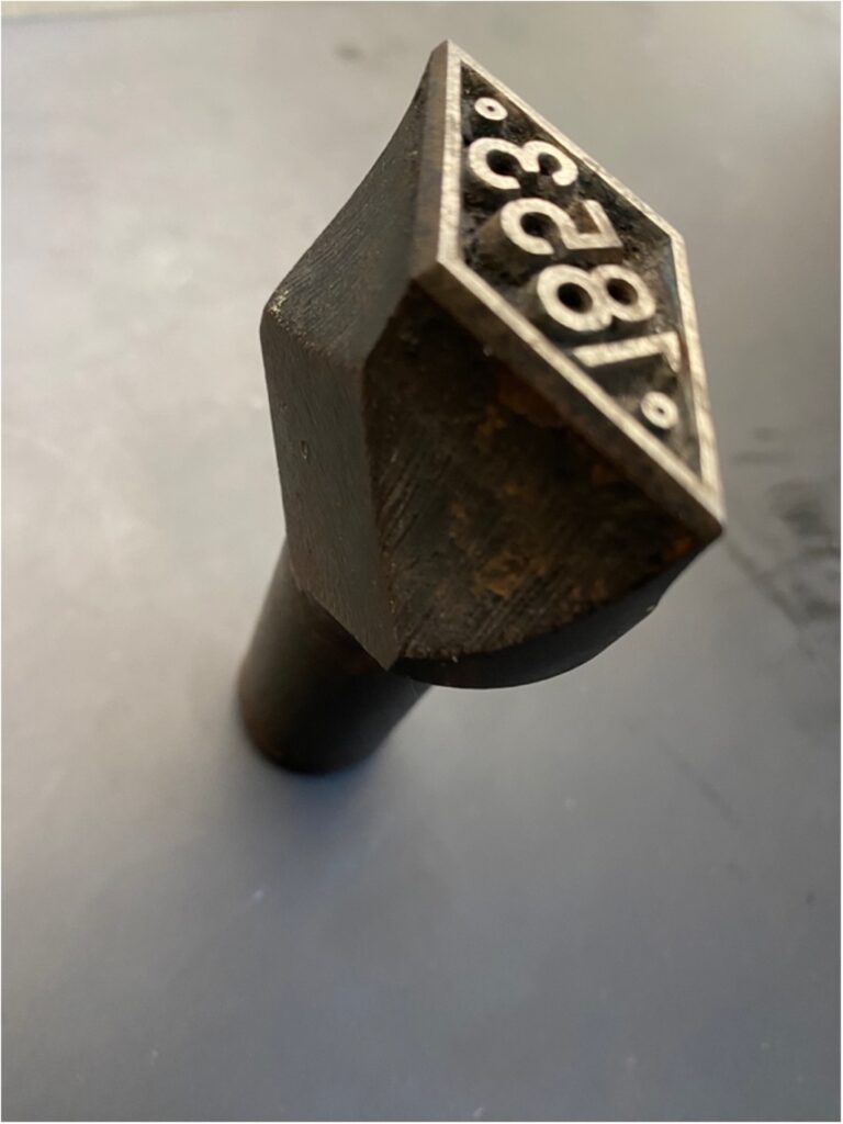 Port Gamble Mill Log Stamp