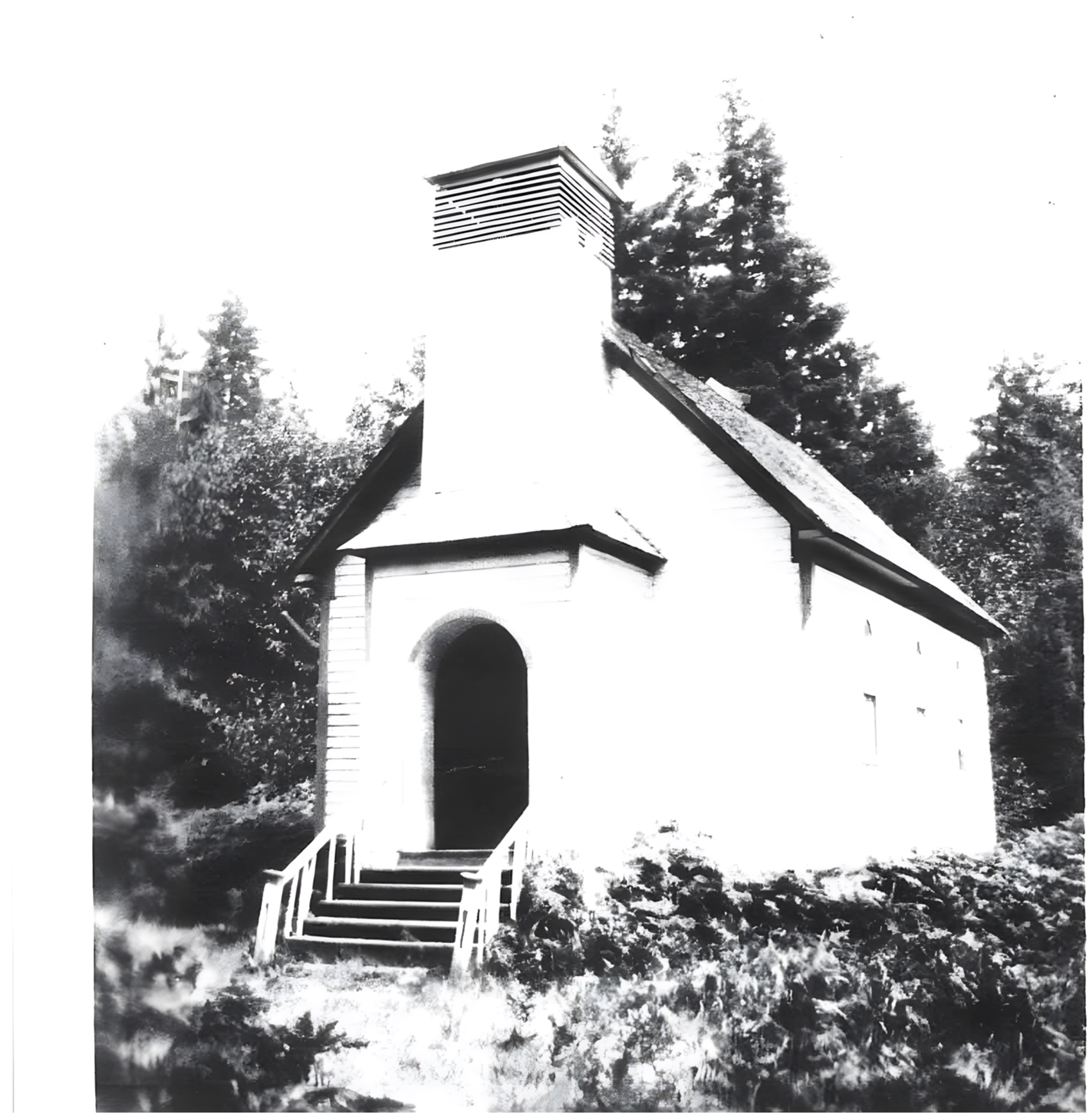 Chief Joseph Anderson’s Shaker church, Port Gamble S’Klallam Tribe, Photo courtesy of Darlene Peters