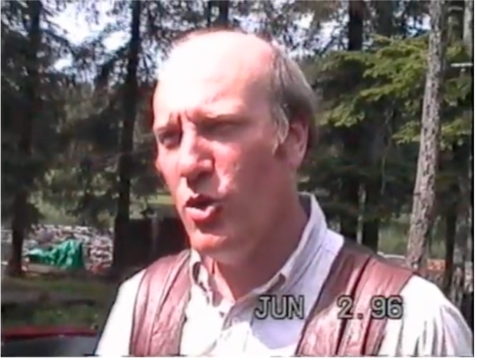 A member of The Farm at Game Creek in 1996