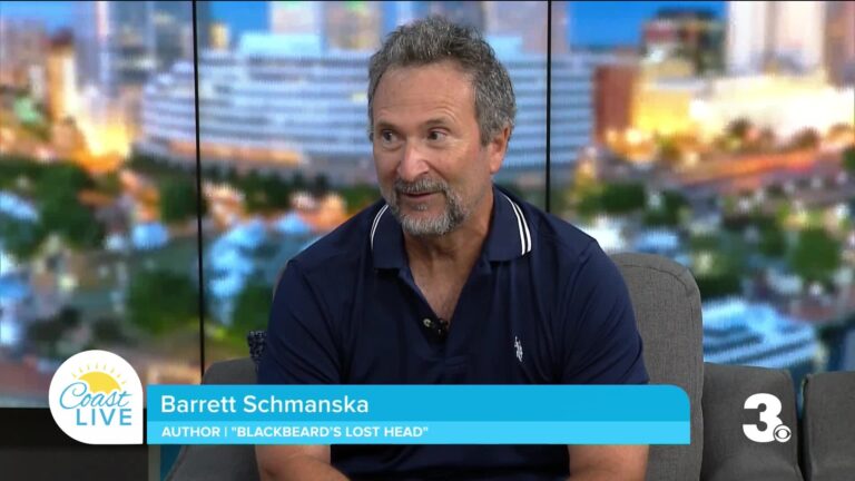 “Blackbeard’s Lost Head” Interview on “Coast Live” WTKR Hampton Roads