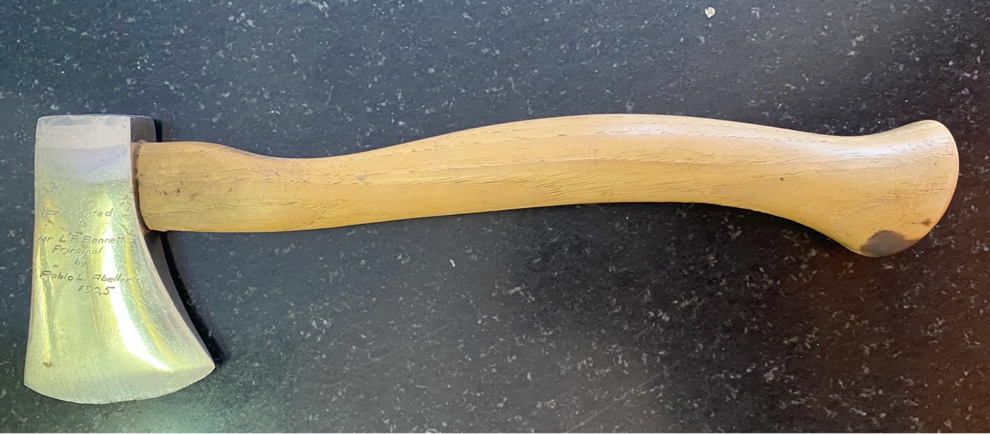 The axe